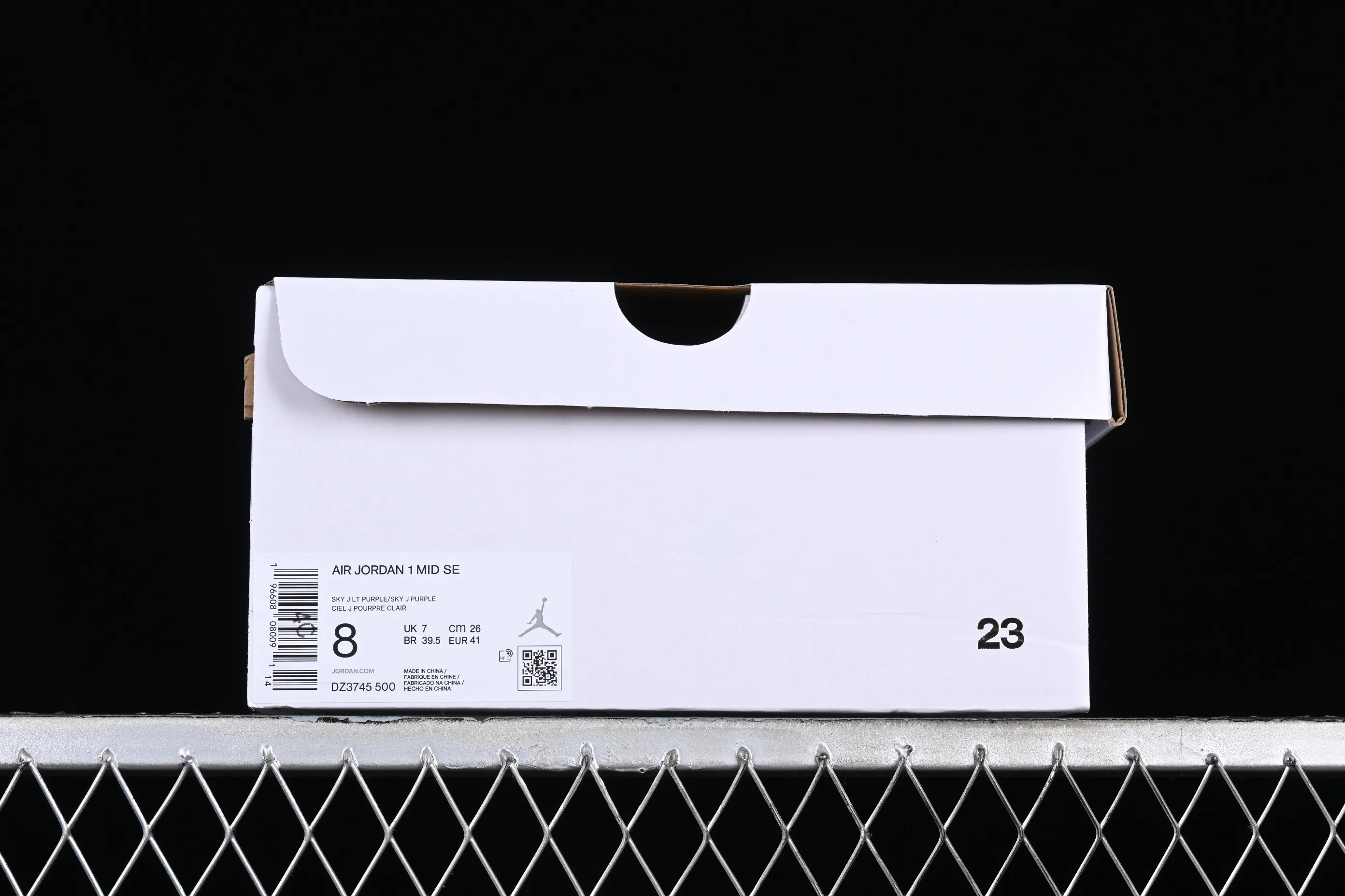 All categories Air Jordan Jordan series basketball shoes Air Jordan 1 Mid Air Jordan 1 Mid "Sky Purple" AJ1 Joe 1 various purple Chinese casual sneakers DZ3745-500
